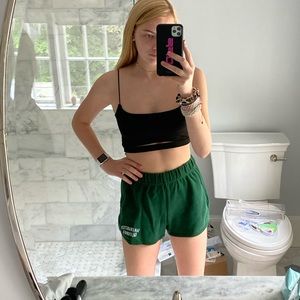 Comfy SF Brandy Melville shorts forest green